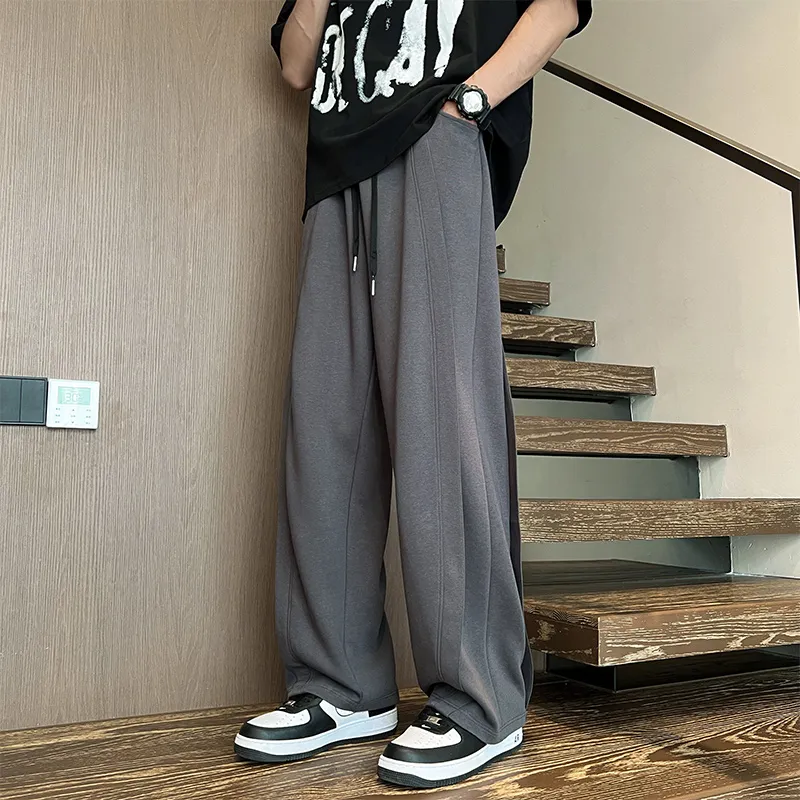 NEAR HERE Casual Pants Unisex-12