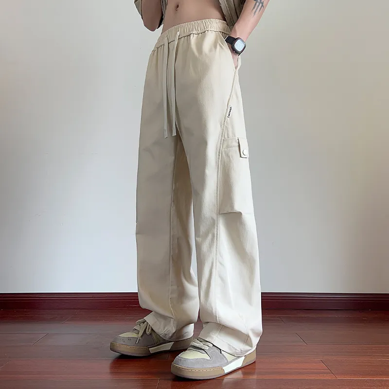 NEAR HERE Casual Pants Unisex-5
