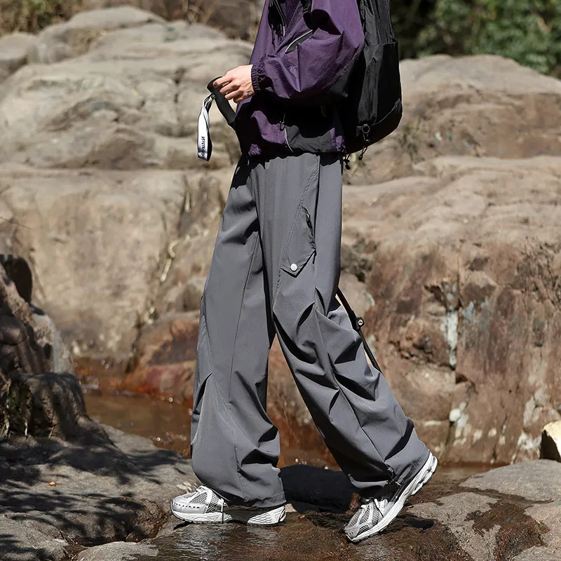 NEAR HERE Casual Pants Unisex-21