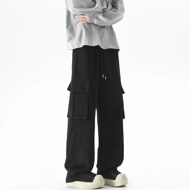 NEAR HERE Casual Pants Unisex-2