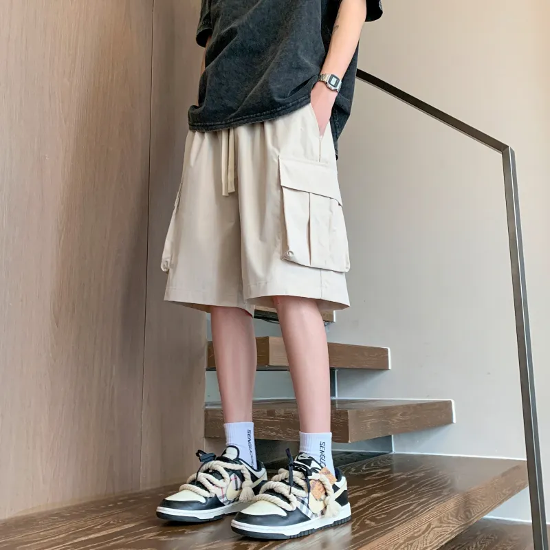 NEAR HERE Casual Shorts Unisex-8