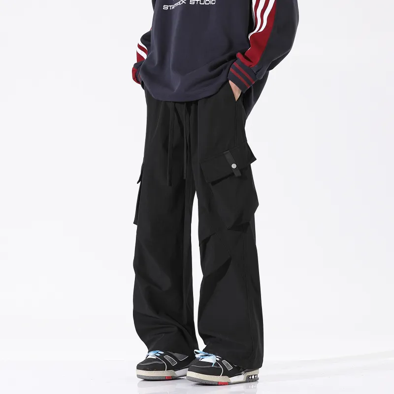 NEAR HERE Casual Pants Unisex-3