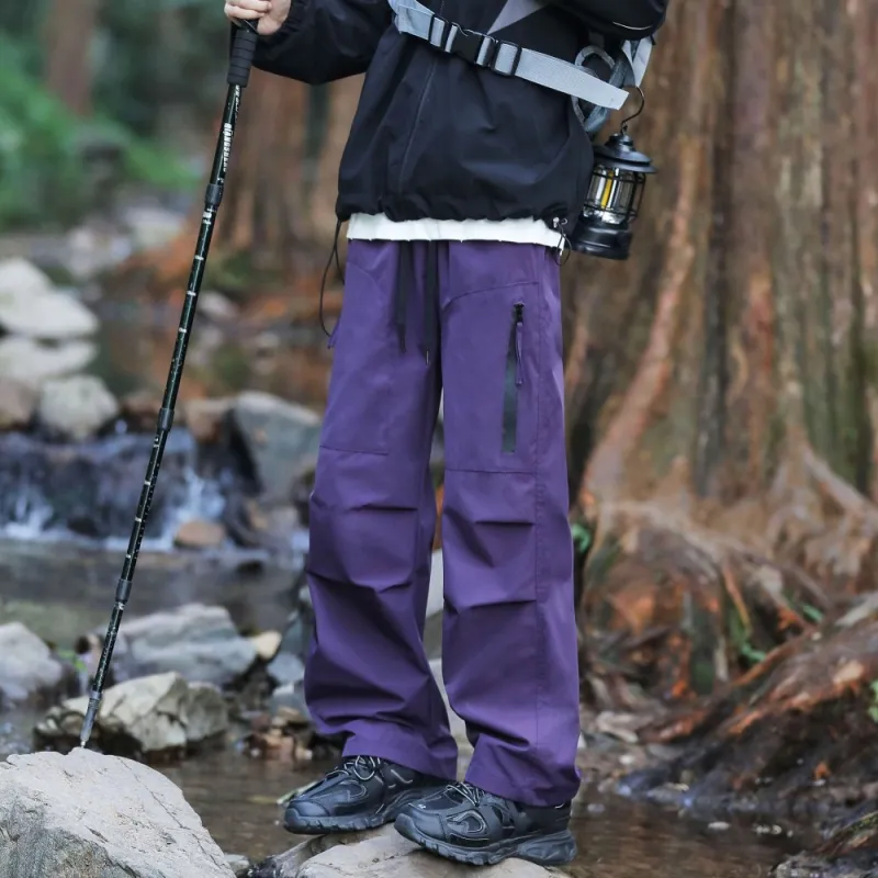 NEAR HERE Casual Pants Unisex-36