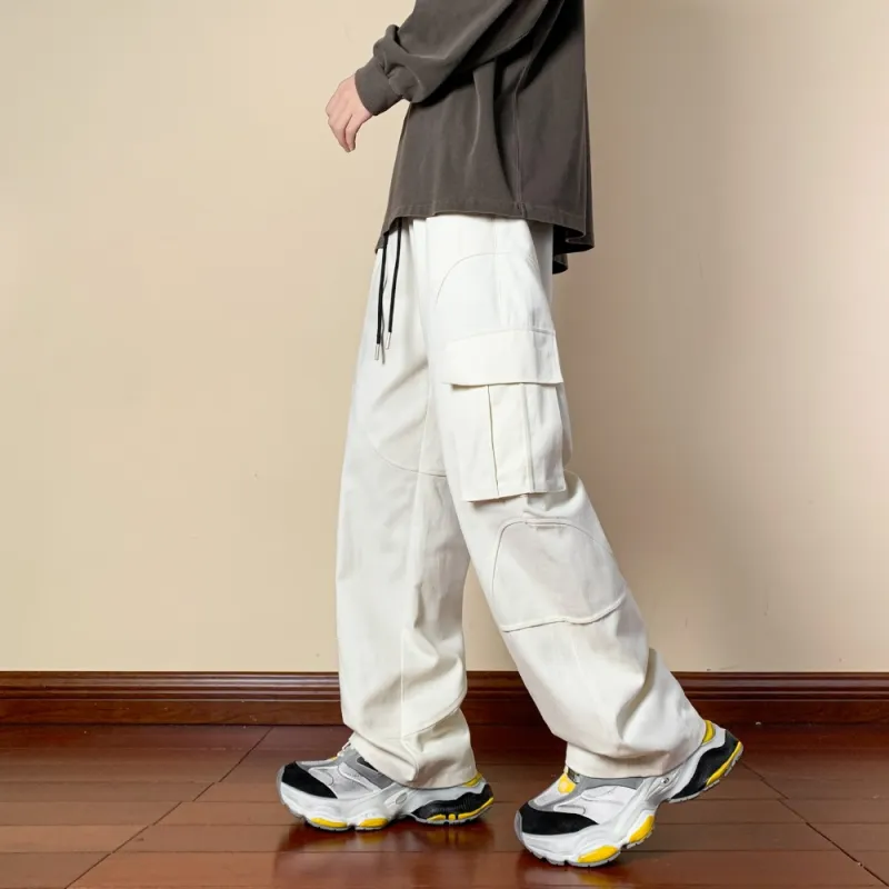 NEAR HERE Casual Pants Unisex-13