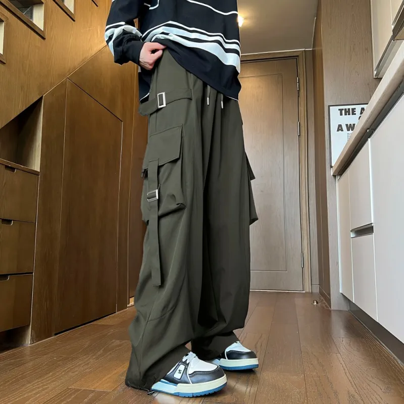 NEAR HERE Casual Pants Unisex-14