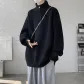 Half Zip Style-Black-CM3950