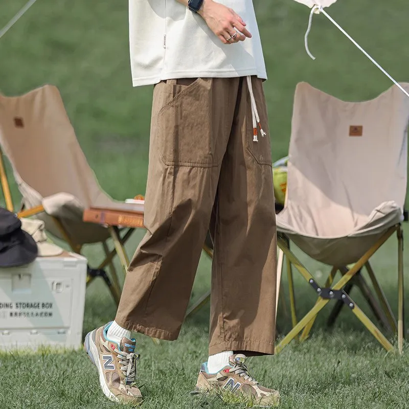 NEAR HERE Casual Pants Unisex-2