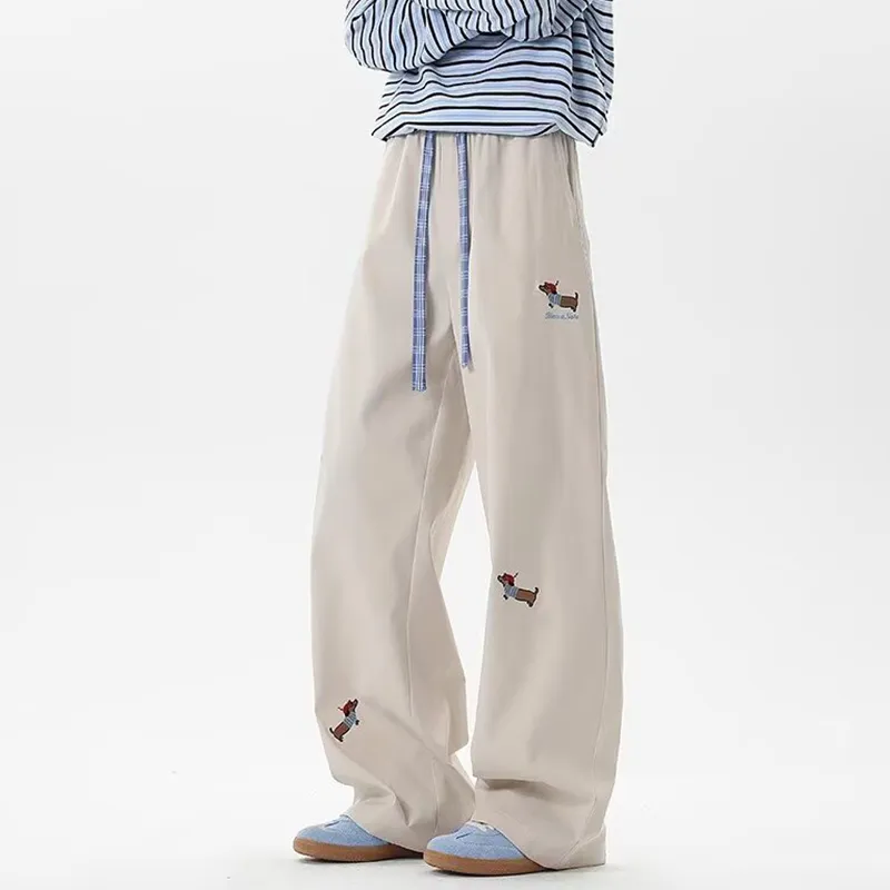 NEAR HERE Casual Pants Unisex-2