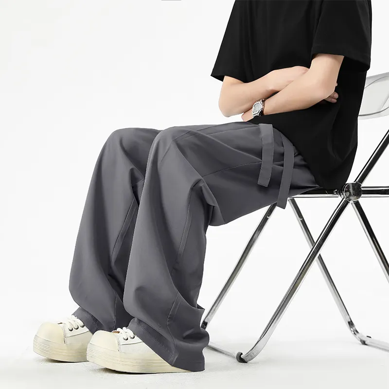 NEAR HERE Casual Pants Unisex-34