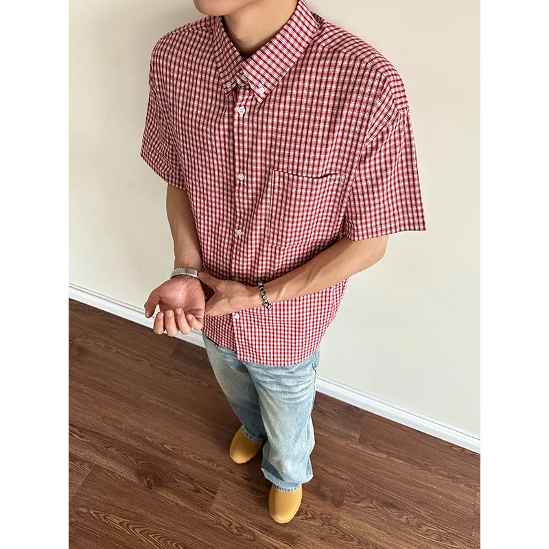NEAR HERE Shirts Unisex White-5