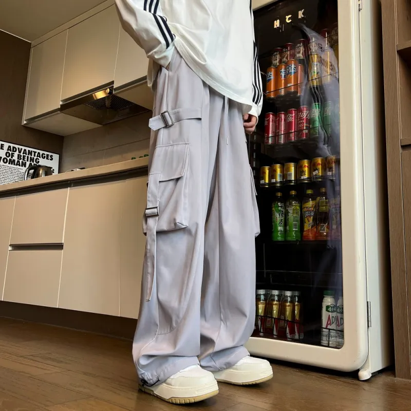 NEAR HERE Casual Pants Unisex-10