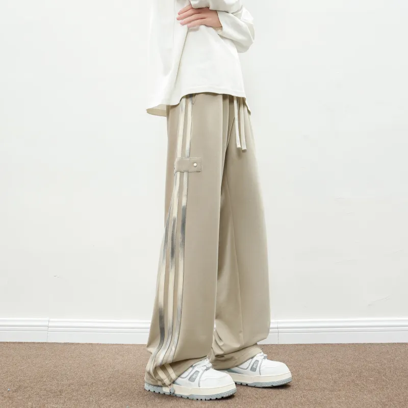 NEAR HERE Casual Pants Unisex Lotus Color-15