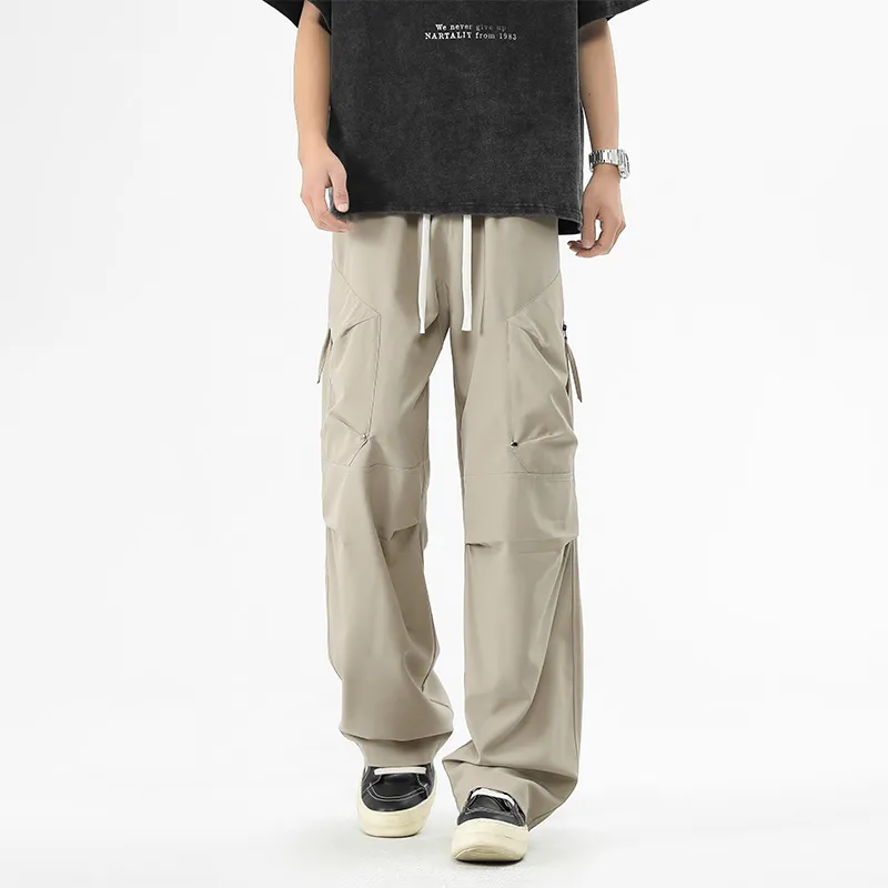 NEAR HERE Casual Pants Unisex-13