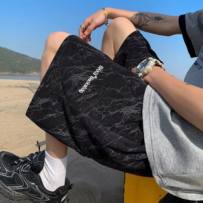 NEAR HERE Casual Shorts Unisex-25