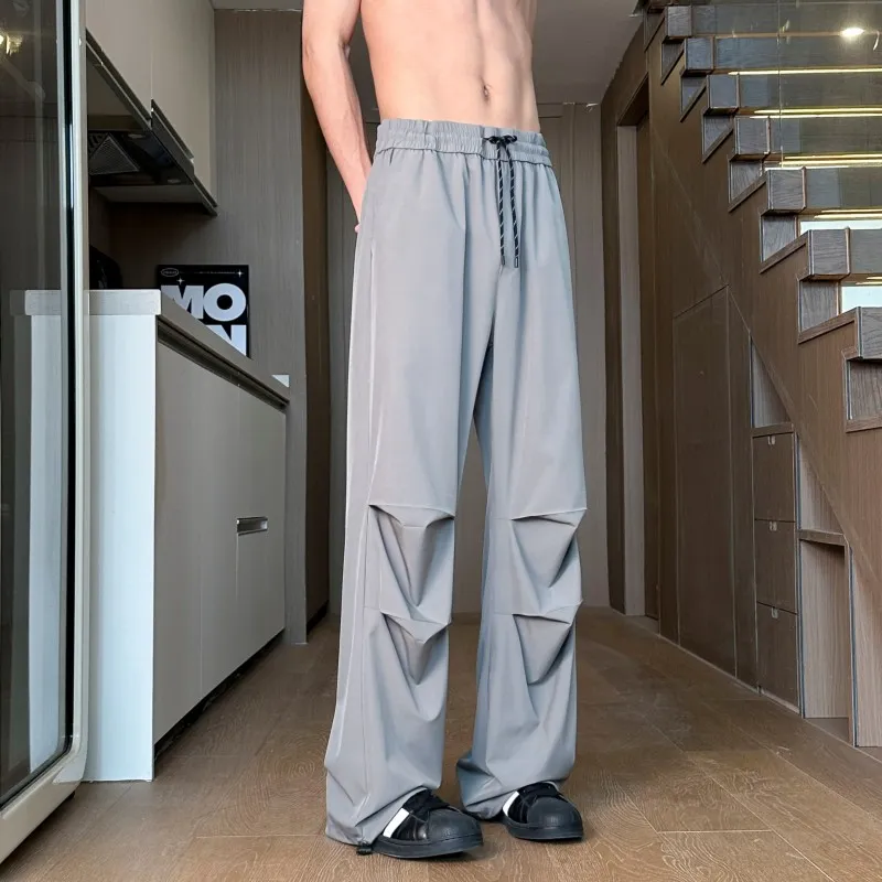 NEAR HERE Casual Pants Unisex-3