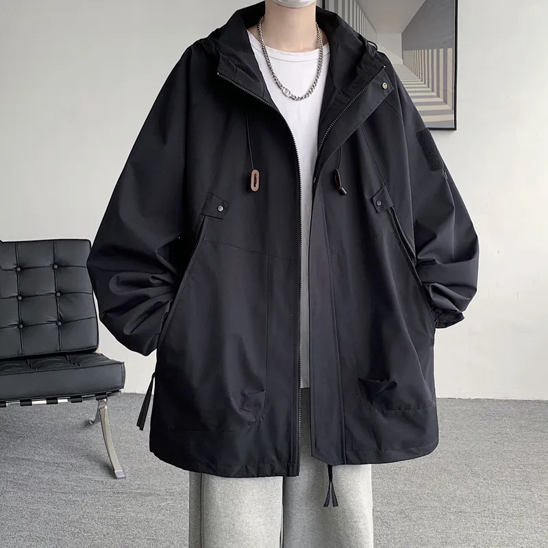 NEAR HERE Jackets & Coats Unisex-5