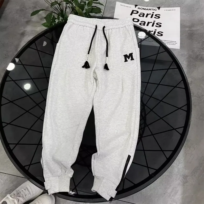 NEAR HERE Knitted Sweatpants Unisex-3
