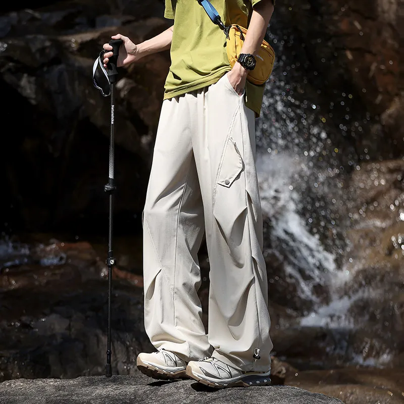 NEAR HERE Casual Pants Unisex-16