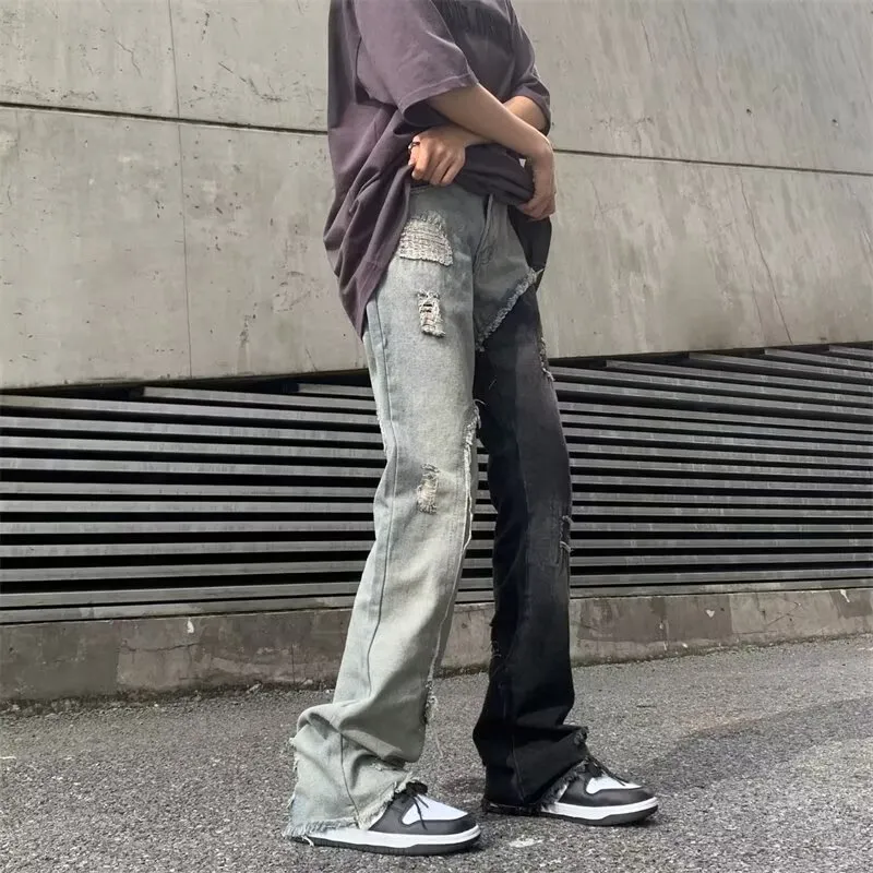 NEAR HERE Jeans Unisex Blue[Premium Edition]-5