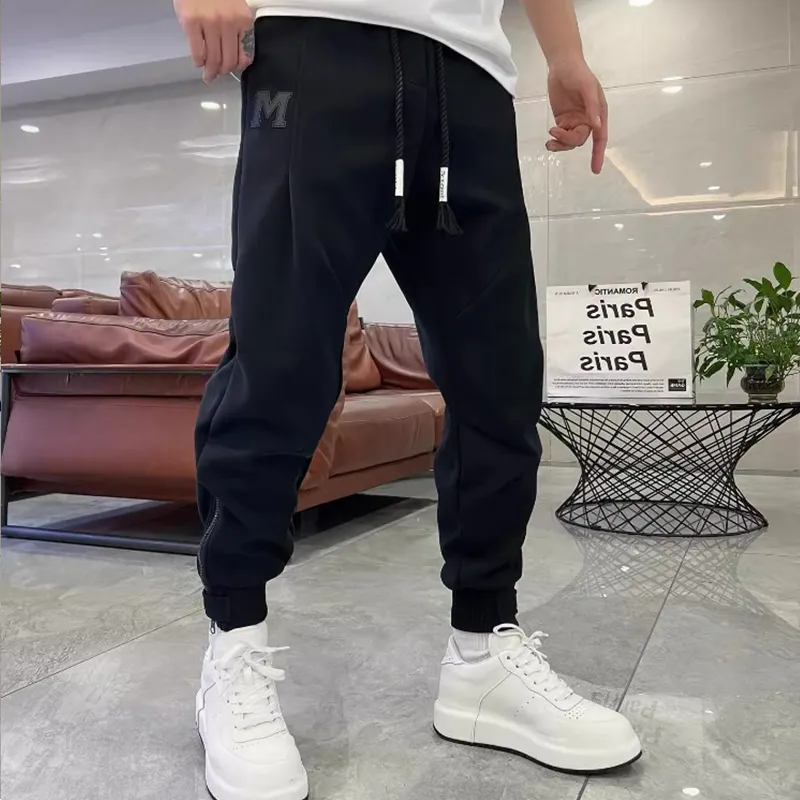 NEAR HERE Knitted Sweatpants Unisex-7