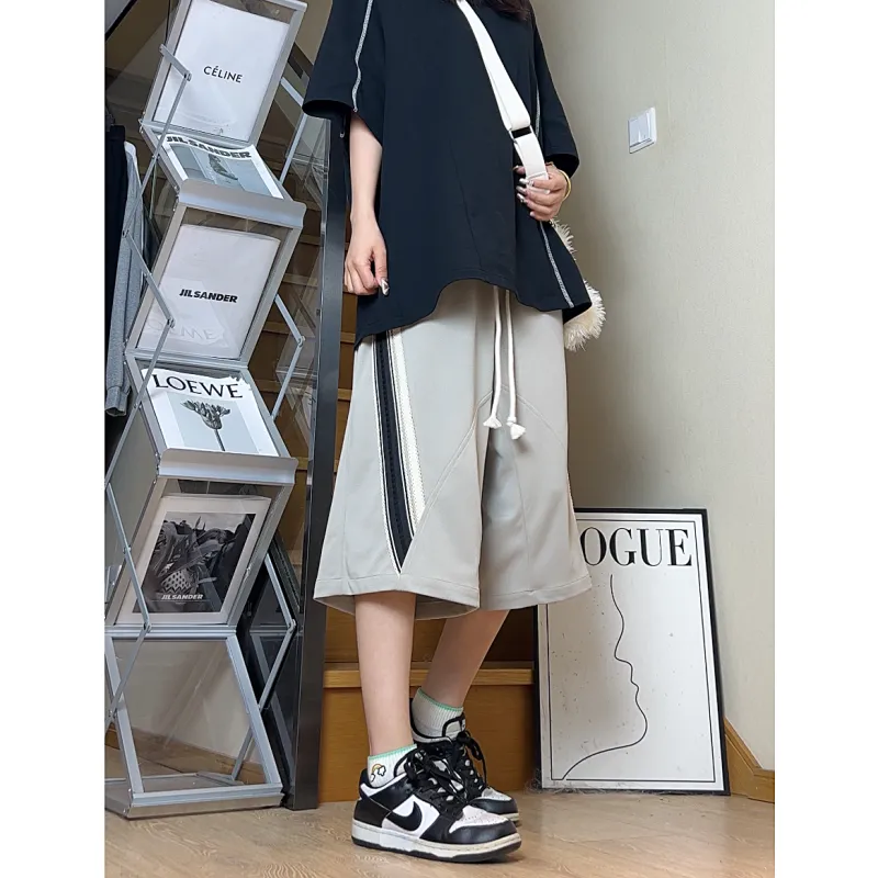 NEAR HERE Casual Shorts Unisex-10