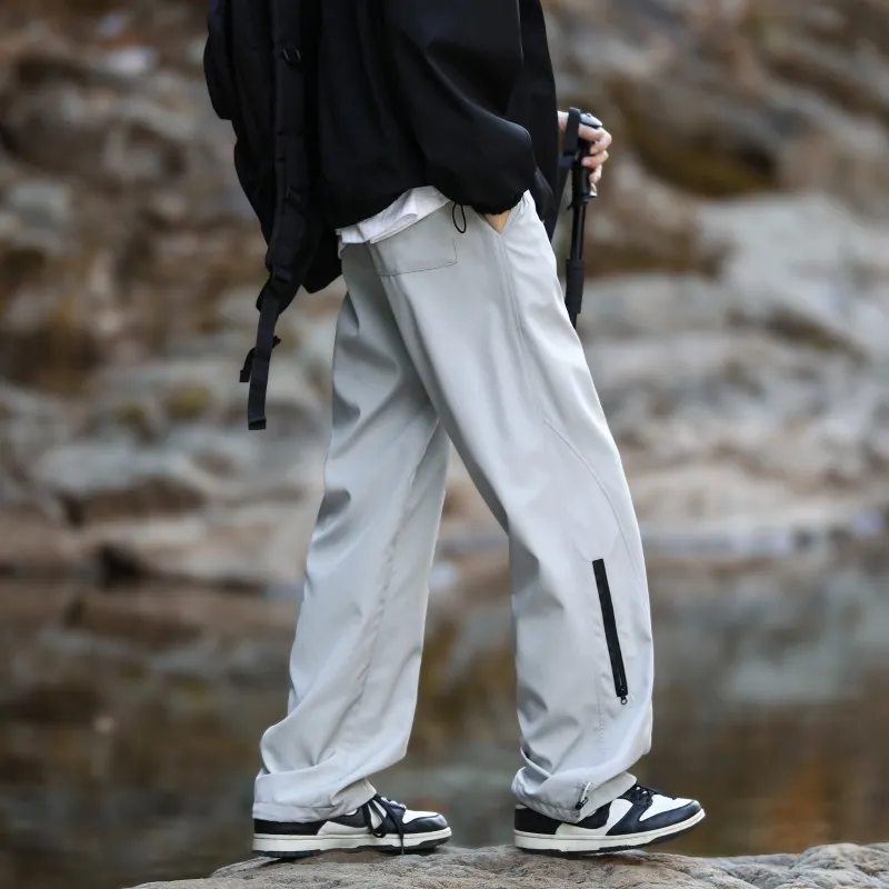 NEAR HERE Casual Pants Unisex-5