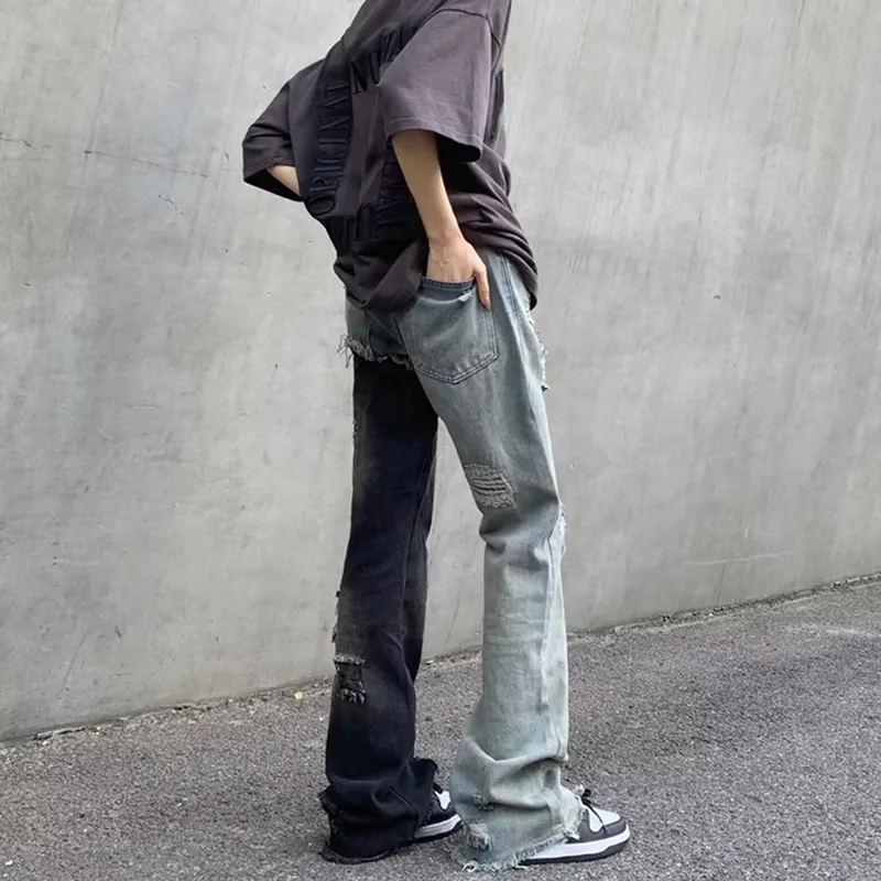 NEAR HERE Jeans Unisex Blue[Premium Edition]-6