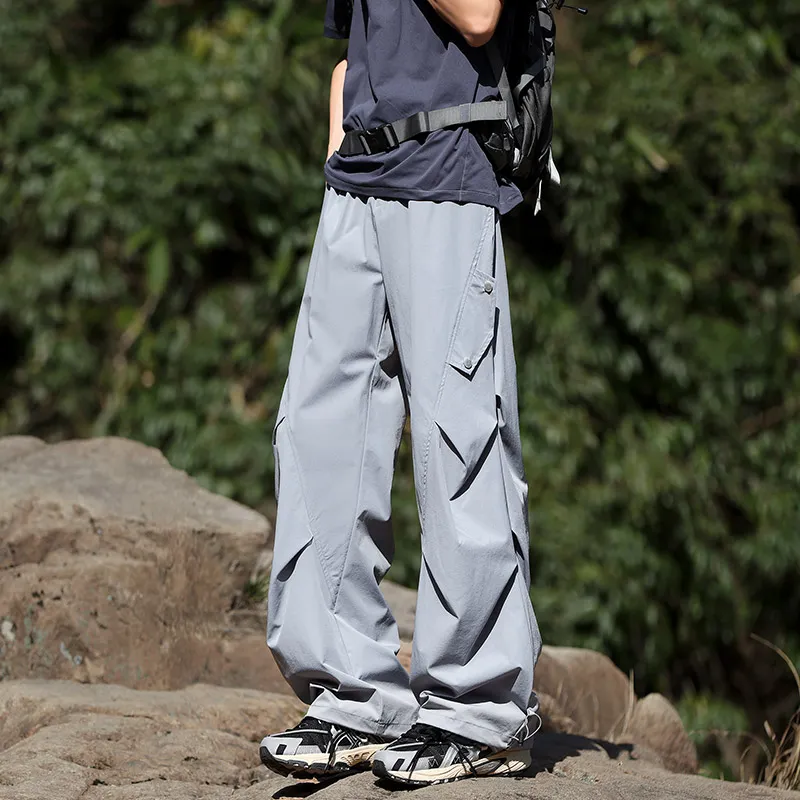 NEAR HERE Casual Pants Unisex-14