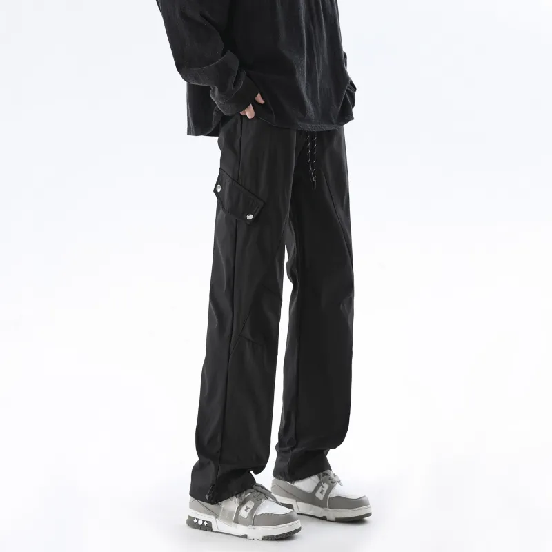 NEAR HERE Casual Pants Unisex-1