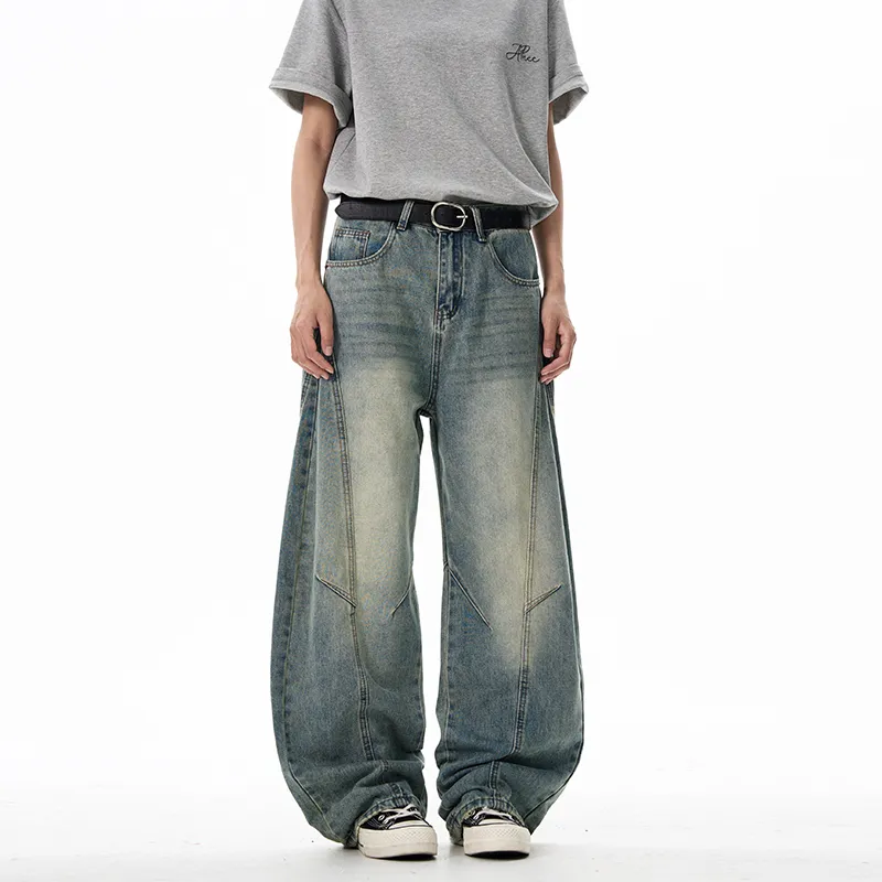 FONDLOOK Jeans Men Blue-6