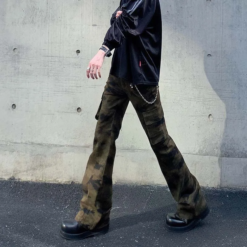 FONDLOOK Jeans Men's Camouflage-7