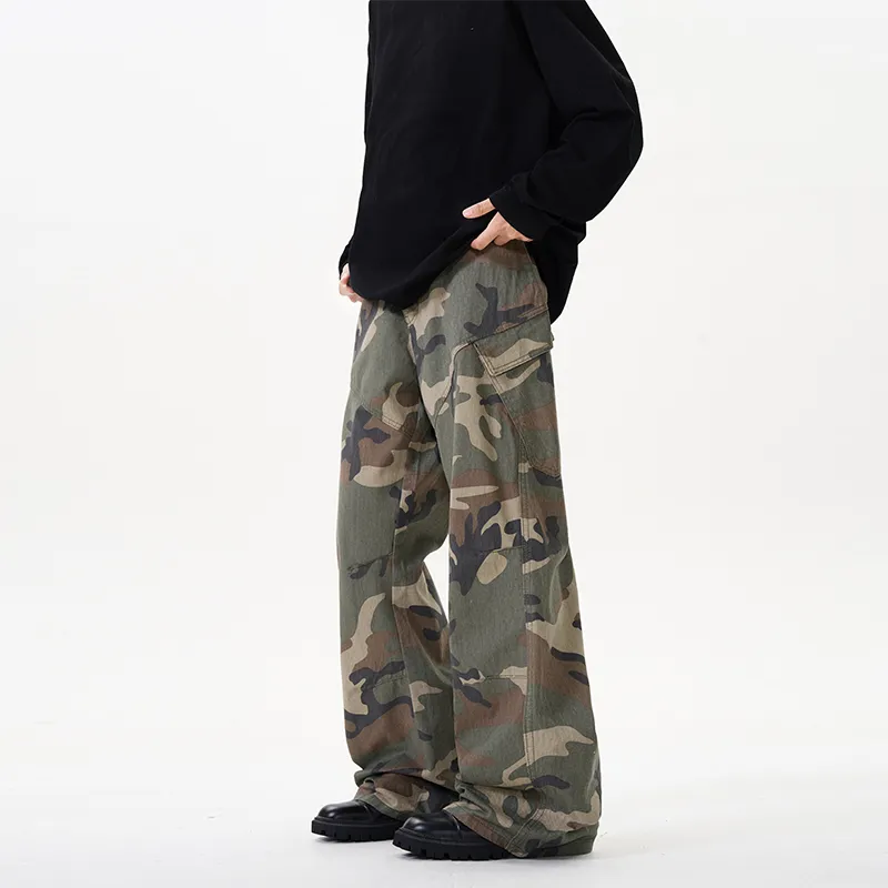 FONDLOOK Jeans Men's Camouflage-3
