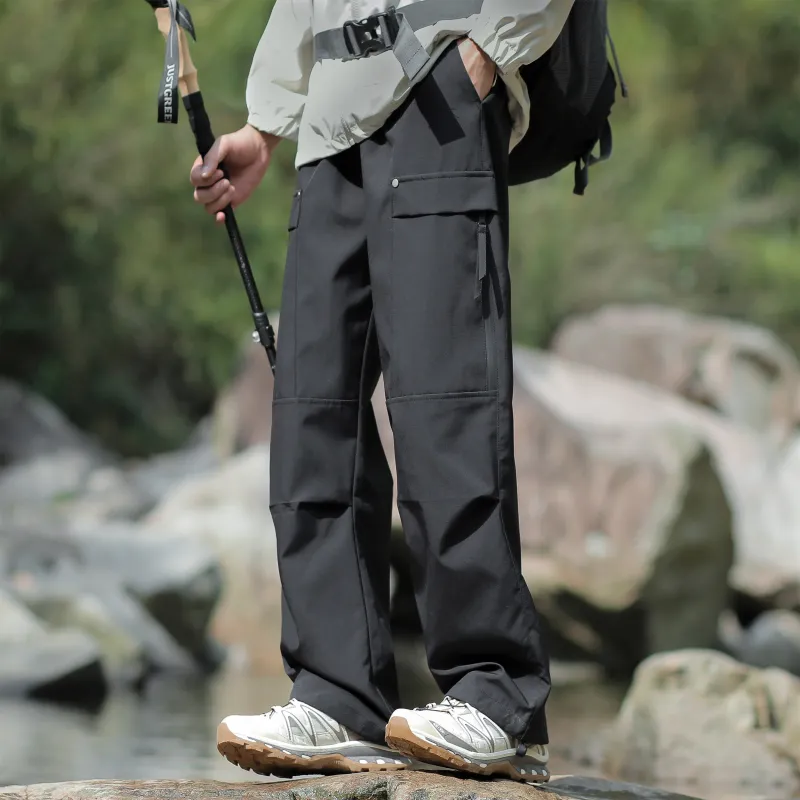 FONDLOOK Casual Pants Unisex-3
