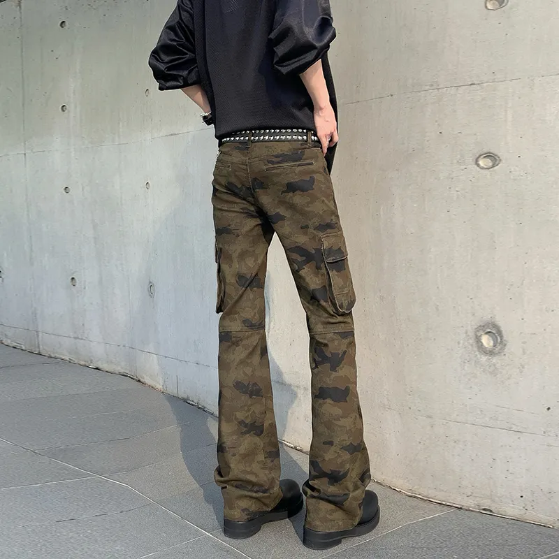 FONDLOOK Jeans Men's Camouflage-4