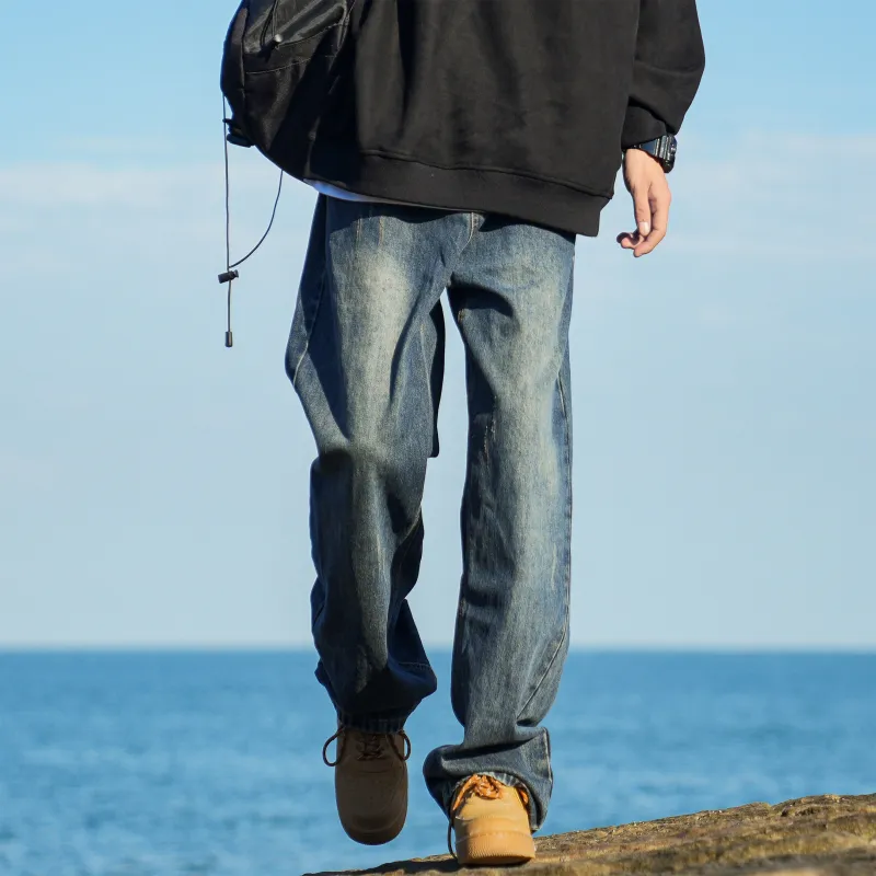 FONDLOOK Jeans Unisex-5