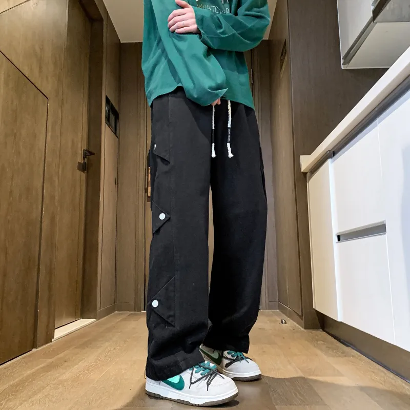 FONDLOOK Casual Pants Unisex-2