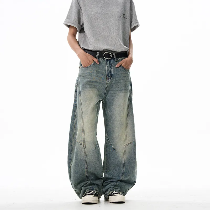 FONDLOOK Jeans Men Blue-3