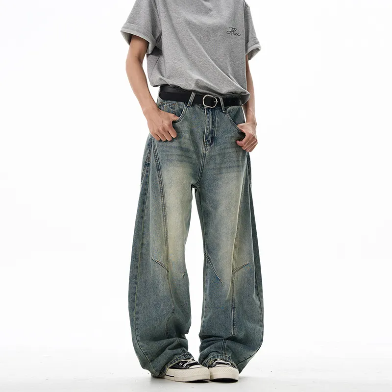 FONDLOOK Jeans Men Blue-5
