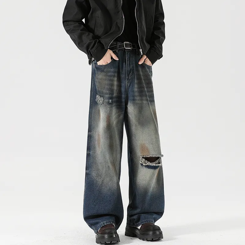 FONDLOOK Jeans Men's Concrete Gray-4