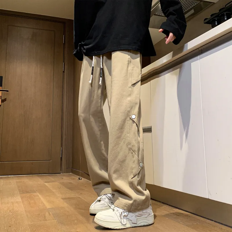 FONDLOOK Casual Pants Unisex-5