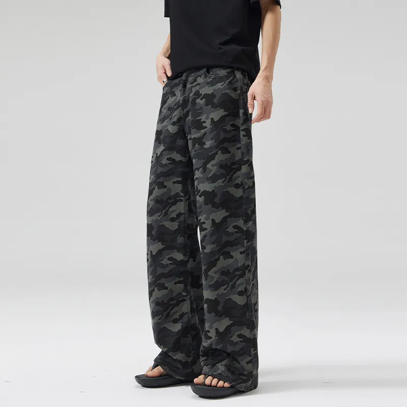 FONDLOOK Jeans Men's Camouflage-2