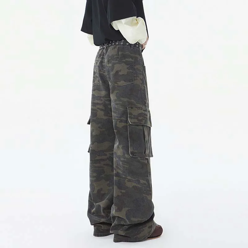FONDLOOK Pants Men's Camouflage-2