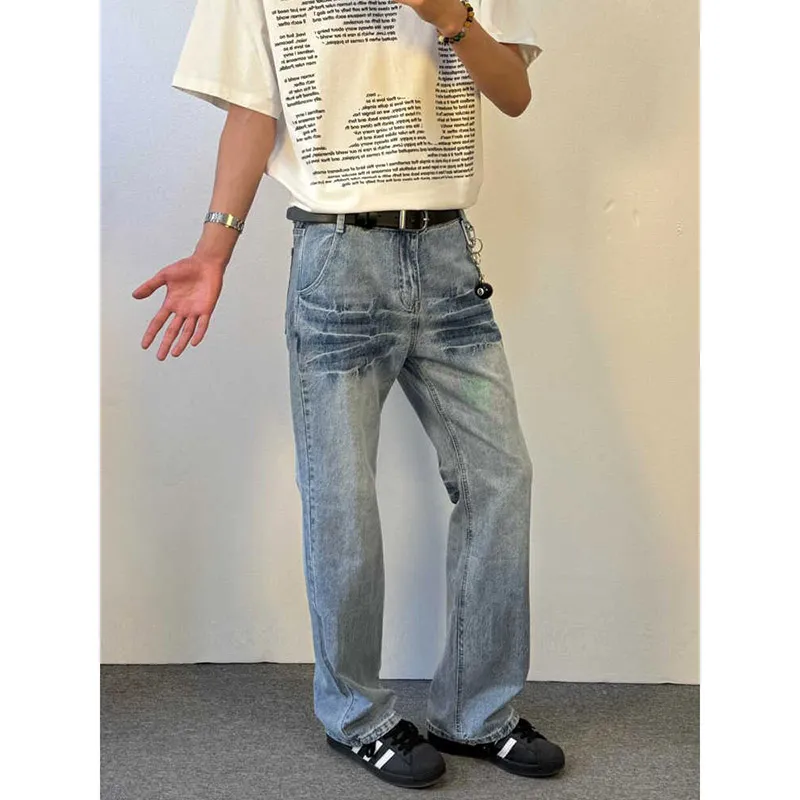 FONDLOOK Jeans Men Blue-3