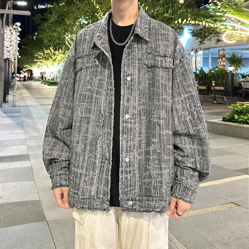 TESTUNG Denim Jackets Unisex-21