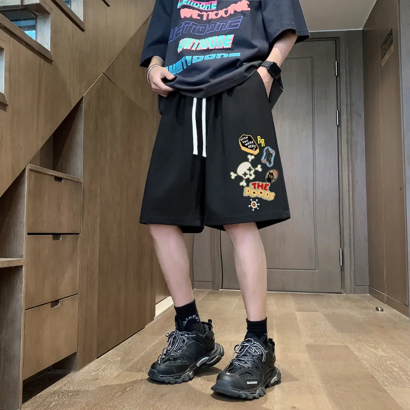 FONDLOOK Casual Shorts Unisex-2