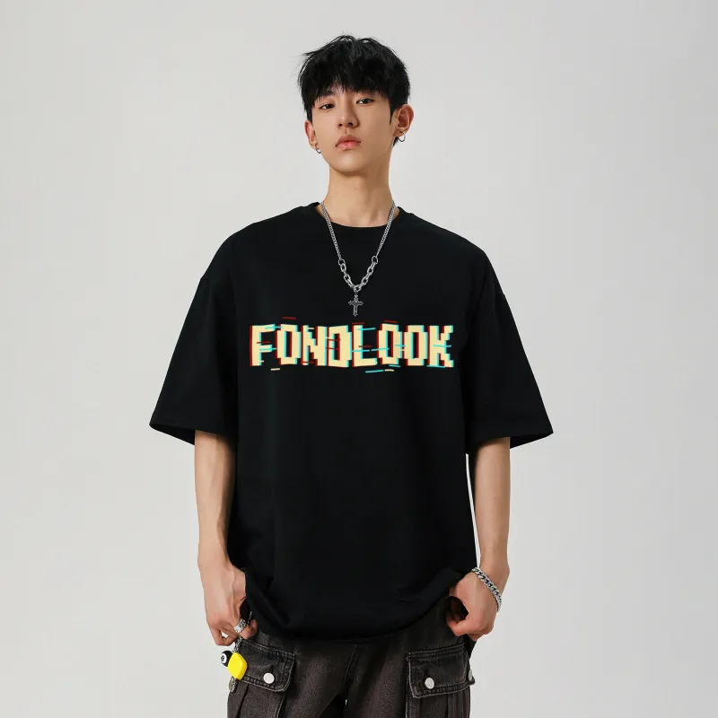 FONDLOOK T Shirts Unisex-3