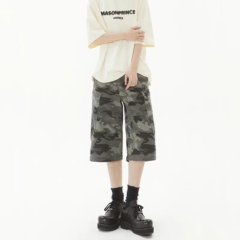 FONDLOOK Jeans Men's Camouflage-4