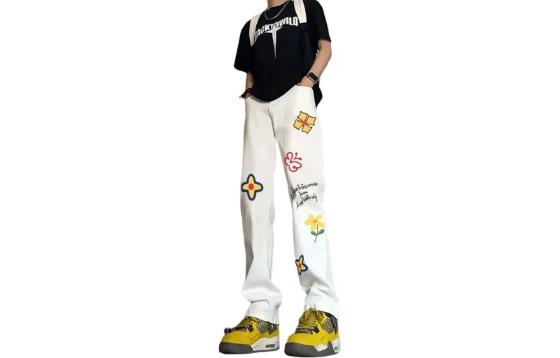 FONDLOOK Jeans Unisex-5