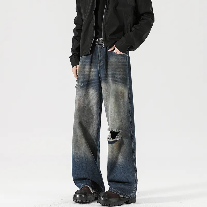 FONDLOOK Jeans Men's Concrete Gray-1