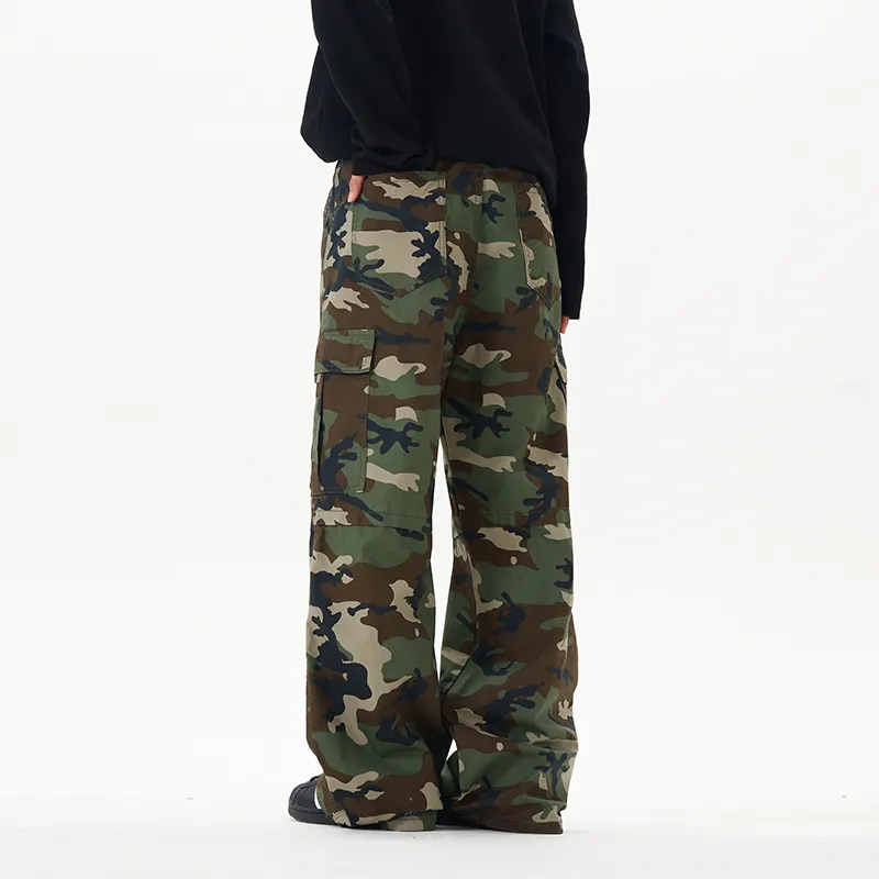 FONDLOOK Jeans Men Camouflage-4